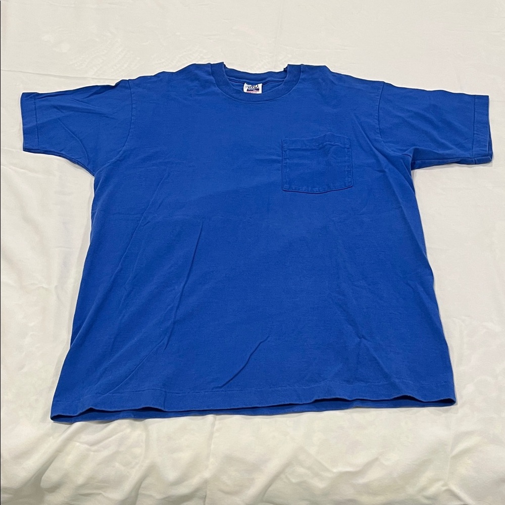 Vintage 80’s BVD Premium Blue Men's Shirt